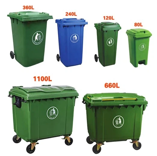 Large Plastic Trash Can